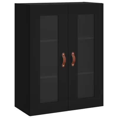 Productafbeelding van Wandkast 69,5x34x90 cm zwart