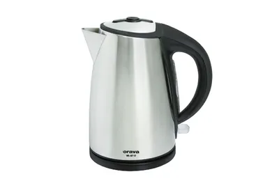 Zdjęcie produktu dla Orava VK-3717, 1,7 l, 2000 W, Czarny, Stal nierdzewna, Stal nierdzewna, Zabezpieczenie przed przegrzaniem, Bezprzewodowy