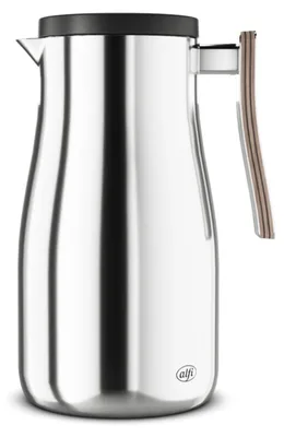 Zdjęcie produktu dla alfi STUDIO ALLURE Isolierkanne 1,0l oak / stainless steel polished | HAN 1397000100 | EAN 4002458522024