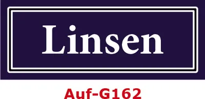 Produktbild von 2 Stück Gewürzaufkleber Linsen 40x16mm Gewürzetiketten Sticker Lebensmittel (Auf-G162)