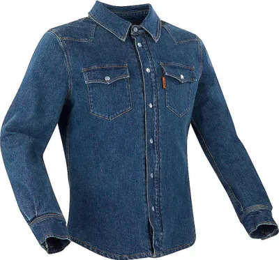 Produktbild von Segura Terence Motorrad Hemd, blau, 3XL