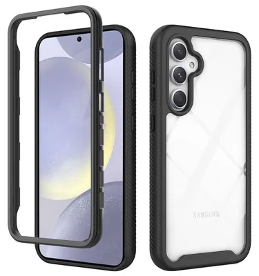Produktbild von Techsuit Defense 360 Vollschutz Hülle für Samsung Galaxy S24 Plus - Schwarz