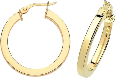 Produktbild von 9 Karat (375) Gold Damen - Paar Creolen - 20mm; TRS37908MM20