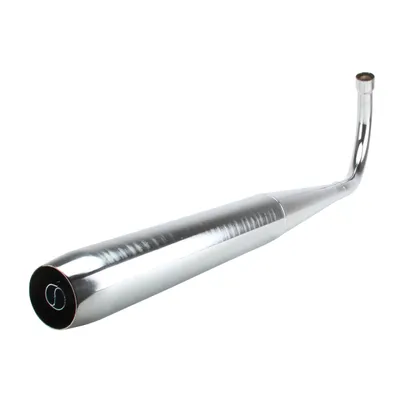 Produktbild von Tuning Auspuffanlage chrom 70/900/36mm offen für Zündapp CS GTS KS 50 Typ 448 529 540