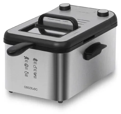 Image de CECOTEC 03073 - Friteuse CleanFry Infinity 3000 Full Inox