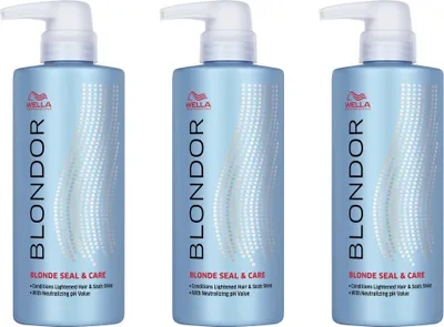 Produktbild von Blondor Blonde Seal + Care 3x500 ml