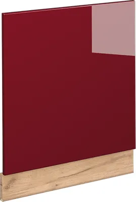 Produktbild von Frontblende Vicco Fame-Line Bordeaux Hochglanz 60 cm ohne Arbeitsplatte, Model 38442