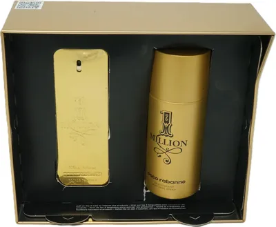 Produktbild von Paco Rabanne 1 Million Eau de Toilette 100ml+deodorant 150ml