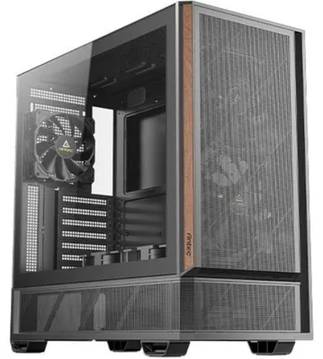 Zdjęcie produktu dla Antec P30 AIR, Midi Tower, PC, Czarny, ATX, ITX, micro ATX, Plastik, Stal, Drewno, 17,5 cm