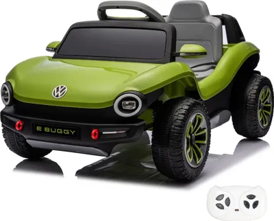 Zdjęcie produktu dla Pojazd elektryczny 12V - Volkswagen E-Buggy - 1 do 5 lat - z pilotem - Zielony