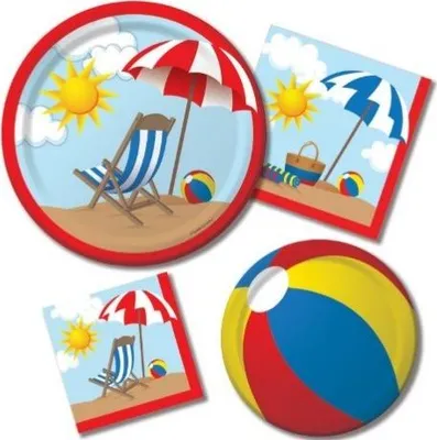 Produktbild von 18 Beach Party Servietten