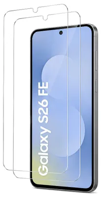 Produktbild von 2x Schutzglas für Samsung Galaxy S26 FE Displayglas Panzerfolie Full Screen 9H