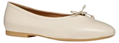 Image de Ballerines Geox pour femmes, modèle D654JA0TU11C1122, couleur : beige, taille : 39