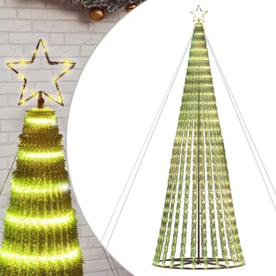 Zdjęcie produktu dla vidaXL Choinka LED 1028 LED ciepła biel 403 cm