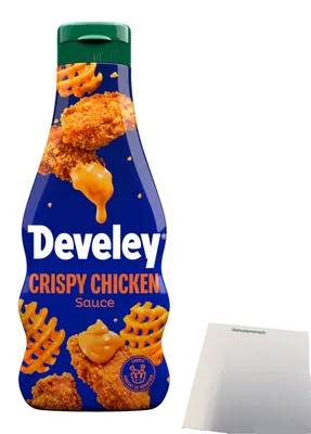 Produktbild von Develey Chicken Sauce (250ml Flasche) + usy Block