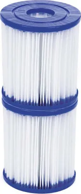 Produktbild von Bestway Filterkartuschen Gr.I Ø 8 cm  x  H 9,0 cm 2er Set, 58093