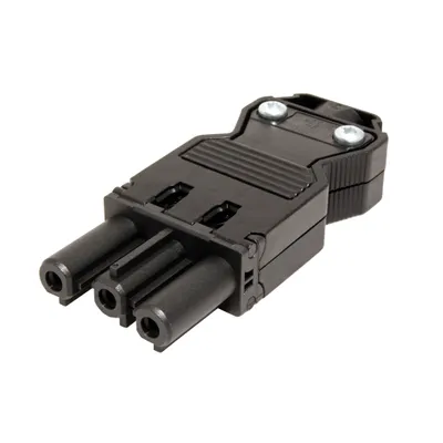 Obrázek produktu pro BACHMANN Konektor síťový 230V/20A, samice, na kabel (GST18) (375.505) (19.07.0595)