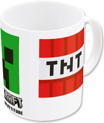 Obrázek produktu pro Porcelánový hrnek Minecraft Adaptation 325 ml