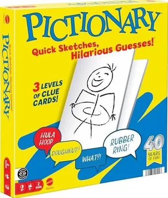Zdjęcie produktu dla Games Pictionary, Gra planszowa, Rysunek, 8 lat(a), 30 min, Gra rodzinna
