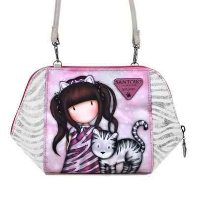 Immagine prodotto di Safta 1098gj04, Borsa a tracolla Gorjuss Ruby Wild Unisex Bambini, Multicolore, M