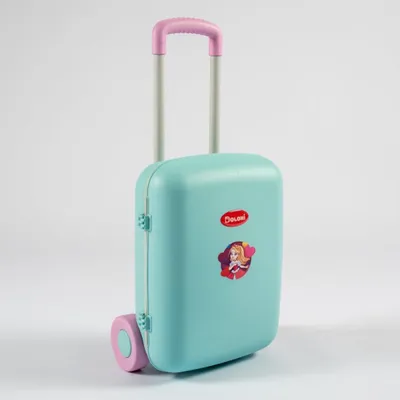 Produktbild von Doloni Kinderkoffer Spielzeug Trolley Türkis