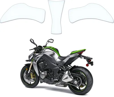 Produktbild von Tankschutzfolie Tankpad geeignet für Kawasaki Z1000 2014-2017