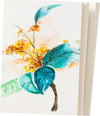 Productafbeelding van Aquarelpapier, 300 g/m², 100% katoenpapier, aquarelschilderboek, aquarelpapier, schilderpapier, aquarelpapier, ansichtkaarten voor studenten, leraren