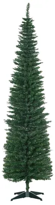 Zdjęcie produktu dla Sztuczne drzewko świąteczne, wysokość 2,1 m, ze stojakiem | Kolor: zielony | Wymiary: 55x55x210 cm