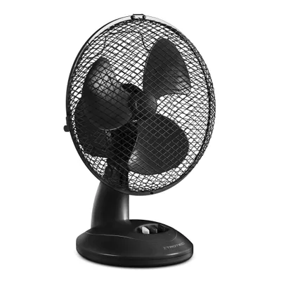 Produktbild von TROTEC TVE 8 Tischventilator 2 Geschwindigkeitsstufen 90° Oszillation Ventilatorflügeldurchmesser 23cm