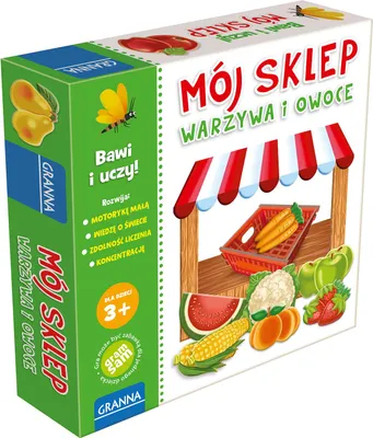 Image de JEU Ma boutique:Légumes et fruits 00437 04373