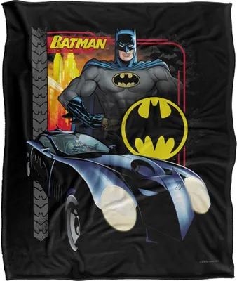 Image de Batman - Couverture, Batmobile TV18658 (Taille unique) (Coloré)