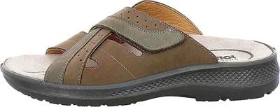 Produktbild von Jomos MOBILA II Pantoletten in Übergrößen Braun 506604 12 3069 große Herrenschuhe, Größe:45