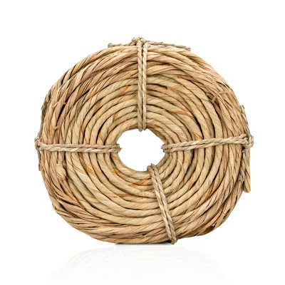 Produktbild von Seegras-Seil 0,5 kg Naturkordel 3 und 6 mm Bastelschnur Floristik Deko Naturdeko, Größe:Ø 6 mm