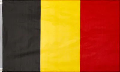 Produktbild von MUWO "Nations Together" | Belgien Flagge | 150×90 cm | Verstärktes Besatzband | Doppelt gesäumte Ränder | MW-13