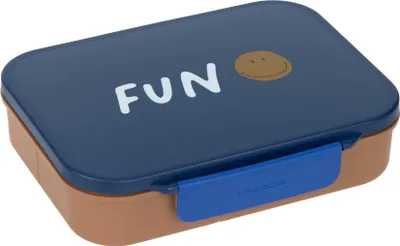 Produktbild von Lässig Bento little gang smile navy Lunchbox