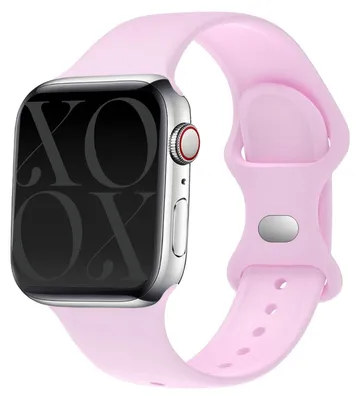 Produktbild von Apple Watch Silikonarmband (Rosa)