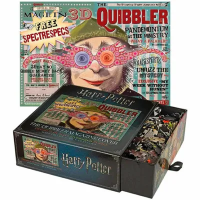 Produktbild von Noble Collection Harry Potter Der Klitterer Zeitschrift Cover Puzzle 1000 Stücke Mehrfarbig 1000 Mehrfarbig 1000