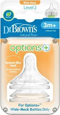 Produktbild von Dr. Brown's Opti+ Breisauger 3m+ 2 Stk.