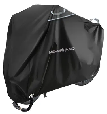 Produktbild von Motorrad Abdeckplane Outdoor 300D Wasserdicht Winterfest 220x95x110cm Schwarz