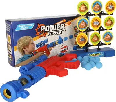 Produktbild von Zielschießen bewegliches Ziel Arcade-Spiel Pistole Bälle