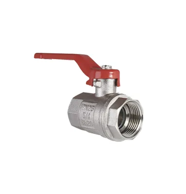 Produktbild von Muffenkugelhahn PN 25 DN 25 - 1" IG-IG langer Hebel ohne Entleerung für Heizung, Brauchwasser, Grauwasser, Gartenwasser Größe: 1 Zoll