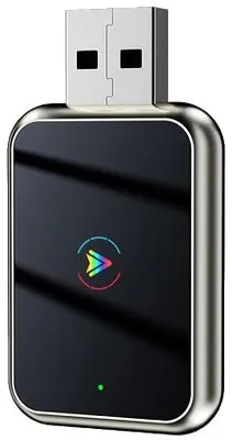 2-in-1-Adapter für CarPlay & Android Auto, USB-A/C, schwarz