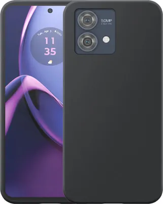 Obrázek produktu pro Vhodné pro Motorola Moto G84 Pouzdro na telefon Flexibilní silikonové TPU pouzdro - Flexibilní zadní kryt Pouzdro ze silikonového TPU - Black - Smartphonics