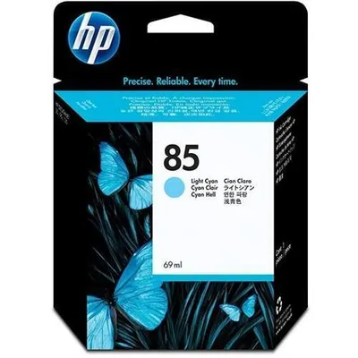 Obrázok produktu pre HP Svetloazúrová tlačová hlava 85 DesignJet, HP DesignJet 30, 90, and 130 Printer series, Atramentový, Azúrová, C9423A, Singapúr, 110 mm