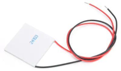 Obrázek produktu pro Termoelektrický chladicí modul, polovodičové elektronické chlazení, 40 × 40 mm, TES1-24103, 24 V, 3 A