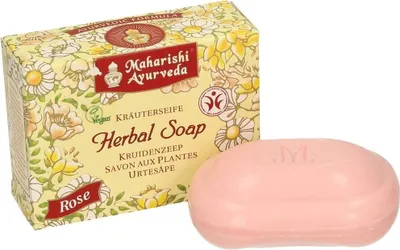 Image de Maharishi Ayurveda - Rose Kräuterseife - 100g