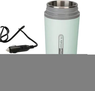 Productafbeelding van Waterkoker voor auto, elektrische waterkoker, 12 V, voor reizen, camping, voertuigen, SUV's, campers, vrachtwagens, minivans, pick-ups