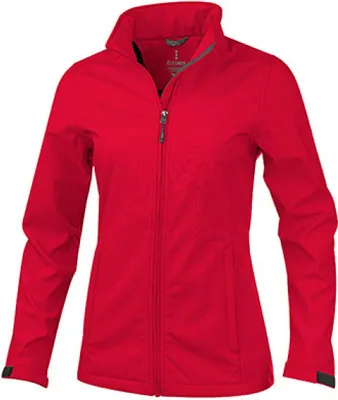 Produktbild von Elevate 38320 | Maxson Damen Softshell Jacket - Farbe: Red - Größe: XL
