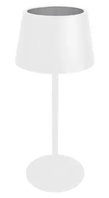 Produktbild von CASAYA LED-Solarleuchte Soelu, ØxH 13 x 30,5 cm, 2,5 W, warmweiß, 280 lm, dimmbar, weiß, 997302