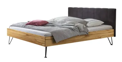 Produktbild von HASENA Designbett Roberto Wildbuche | Kunstleder shale 180x200